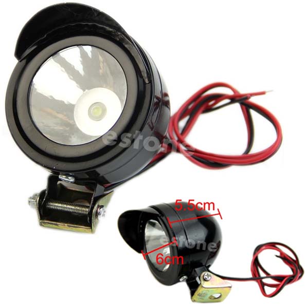 PESCASTORE - Faro con 1 led - 12 volts 5 watt col.black - PESCASTORE - IL  TUO NEGOZIO PER LA PESCA